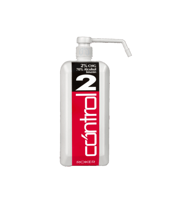 CONTROL 2 (Gluconato de Clorhexidina 2% + alcohol etílico al 70%) - ROKER