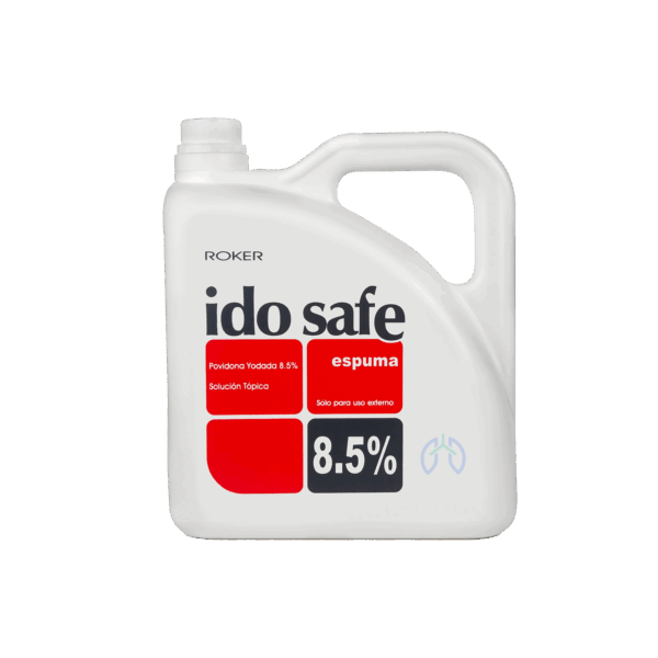 IDO SAFE 7.5% / 8.5% ESPUMA (Povidona yodada solución tópica) - ROKER
