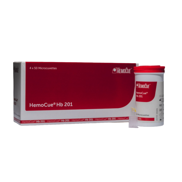 Microcubetas HB 201+ Pack x 100 Uni_Hemocue