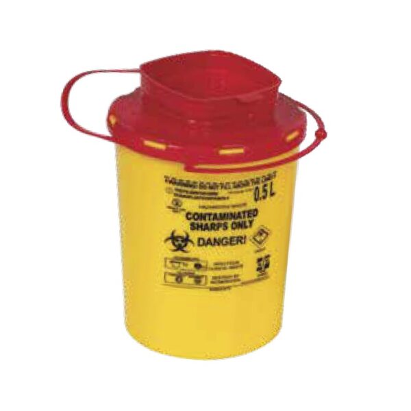 Caja / Contenedor Plastico Amarillo 0.5 lt Pocket-Series_Cajon x 160 Uni