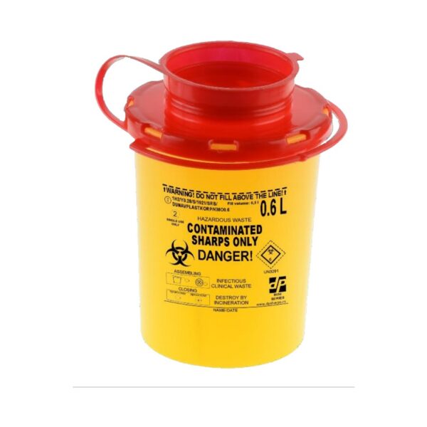 Caja / Contenedor Plastico Amarillo 0.6 lt Pocket-Series_Cajon x 140 Uni