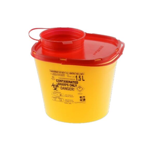 Caja / Contenedor Plastico Amarillo 1.5lt Pocket-Series_Cajon x 85 Uni
