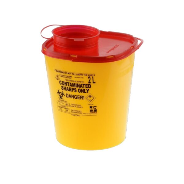 Caja / Contenedor Plastico Amarillo 2lt Pocket-Series_Cajon x 64 Uni