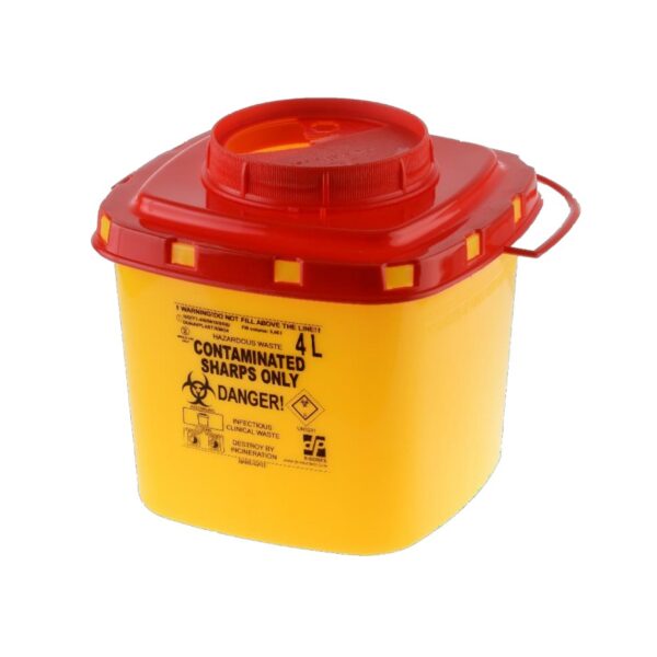 Caja / Contenedor Plastico Amarillo 4lt Pocket-Series_Cajon x 29 Uni