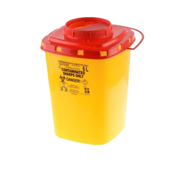 Caja / Contenedor Plastico Amarillo 6lt Pocket-Series_Cajon x 25 Uni