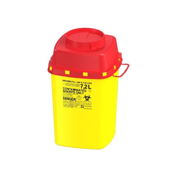Caja / Contenedor Plastico Amarillo 7.2lt DP-Series_Cajon x 24 Uni