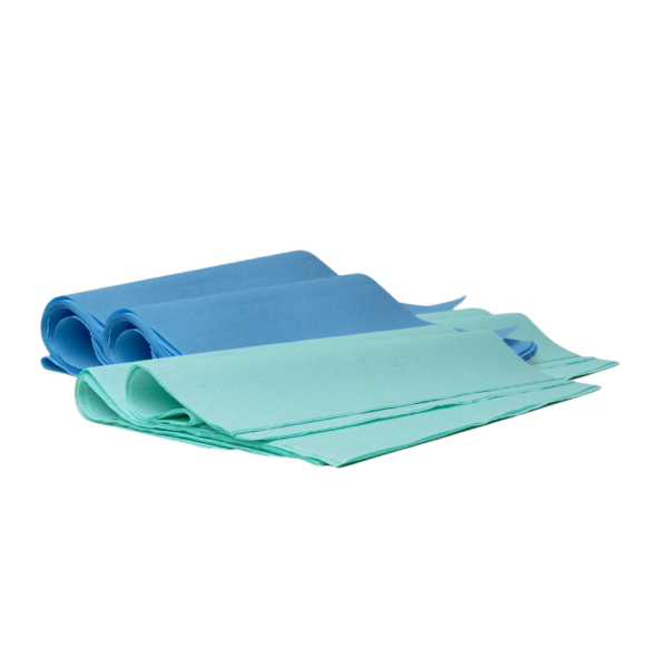 Papel Crepado 75 x 75 cm x 250 und. (COLOR AZUL)_GOLDENPACK