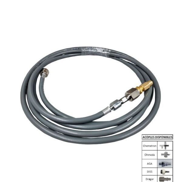 MANGUERA DE CO2 DE PVC_5MTRS PRENSADO_AMVEX