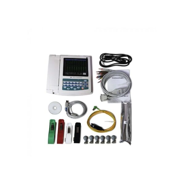 Electrocardiografo Ecg1200g 12 Canales, Portatil_Contec