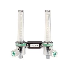 FlujometroDoble Oxigeno 0-15 Lpm/0-15 Lpm_WESTER FM104