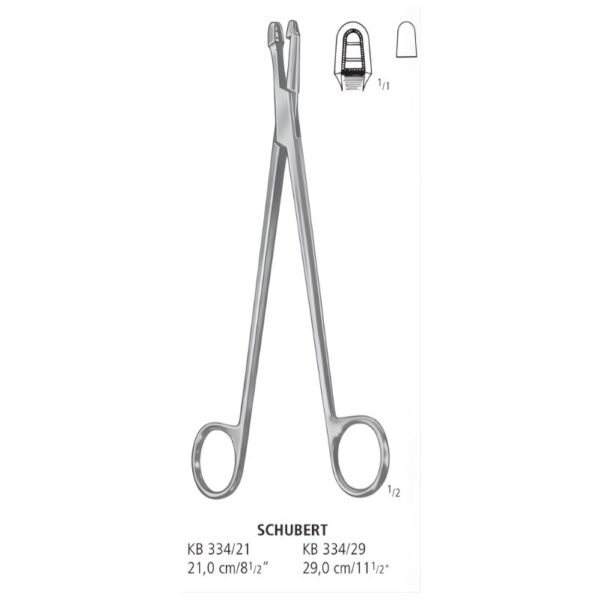 PINZA SACA BOCADOS PARA BIOPSIA SCHUBERT 29 CM_KB 334/29_NOPA