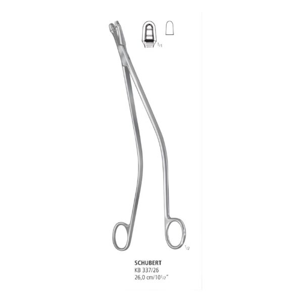 PINZA SACA BOCADOS PARA BIOPSIA SCHUBERT 26 CM_KB 337/26_NOPA