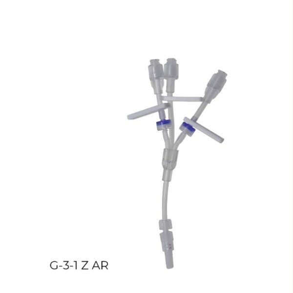 Conector Tres Vias/Trifurcado_G-3/1 Z AR_neonatal/pediátrico/adulto Caja x 50 Uni_CEEMED