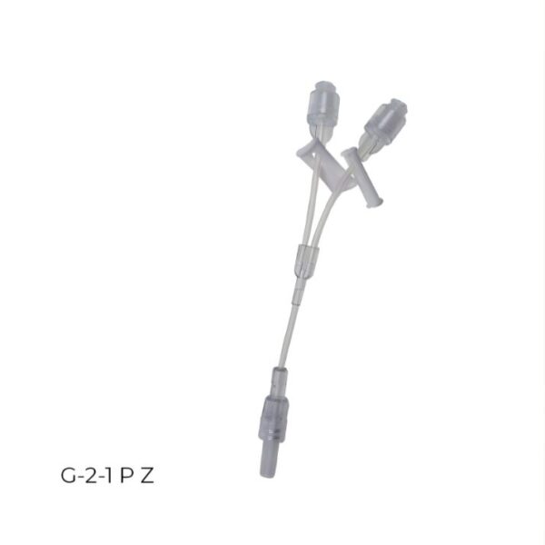 Conector Dos Vias/Bifurcado_G-2/1 PZ_neonatal/pediátrico/adulto Caja x 50 Uni_CEEMED