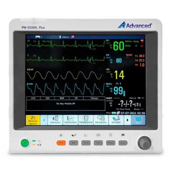 Monitor 5 Parametros Portatil_Pm 2000Xl Plus-COMEN