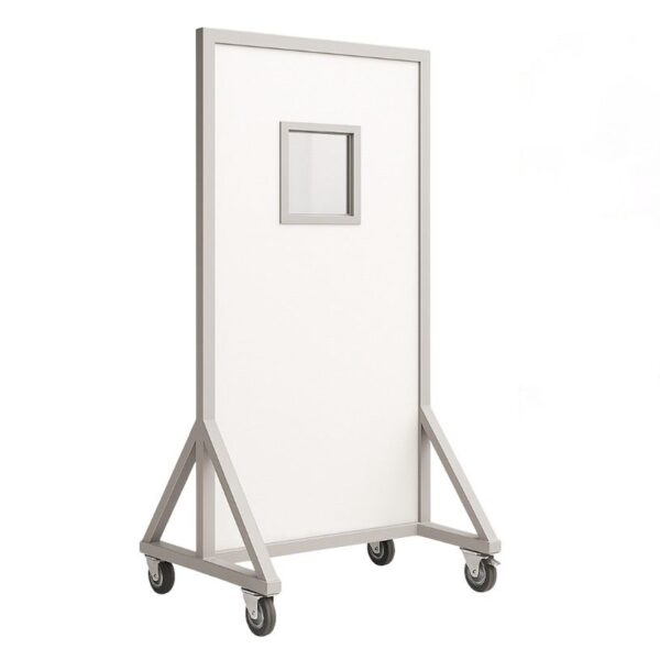 Biombo Emplomado 100X180cm con Visor de 30x30cm-Nacional