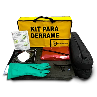 Kit Antiderrame Basico 20L-Hidrocarburos