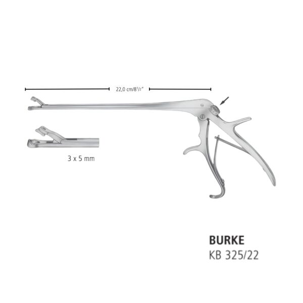PINZA DACA BOCADOS BIOPSIA BURKE KB 325/22 NOPA