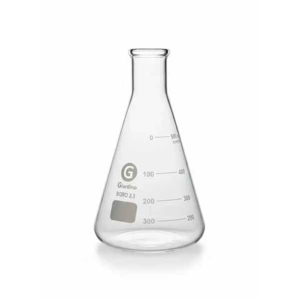 MATRAZ GRADUADO DE VIDRIO BOROSILICATO 3.3 100ml Caja x 24uni-Giardino
