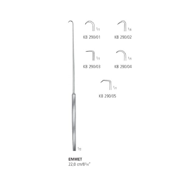 EMMET GANCHO FISURAS MOD 4_22 CM KB 290/04-NOPA