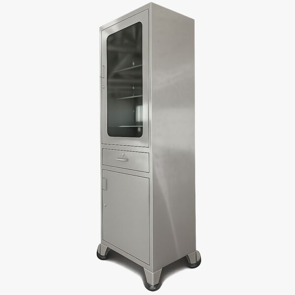 VITRINA DE ACERO 1 CUERPO_INOX