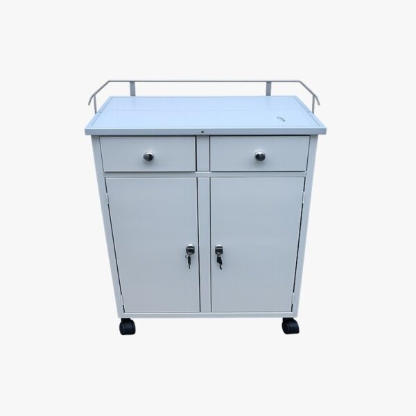 COCHE DE CURACION DE 2 CAJONES 2 PUERTAS  _ CC-AM-2D2P