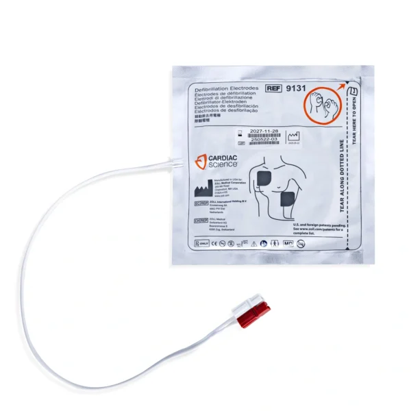 Parches Electrodo Pediatrico para Desfibrilador POWER HEART G3/G3 PLUS