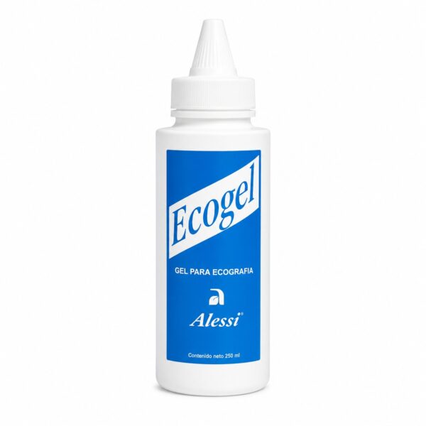 Gel de Ultrasonido y EKG Celeste_ECOGEL 250ml Pack 10Uni-ALESSI