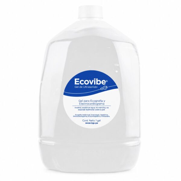 Gel de Ultrasonido y EKG Transparente_ECOVIBE Galon-ECOVIBE