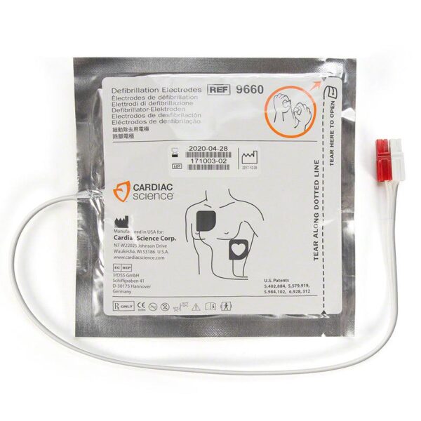 Parches Electrodo Adulto para Desfibrilador POWER HEART G3 PRO
