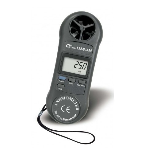 Anemometro Portatil con Sonda Integrada_LM 81AM-LUTRON